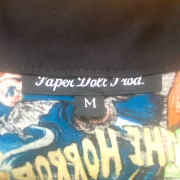 Rare Paper Doll Productions Universal Monsters Pinup Dress-size medium - Picture 5 of 6